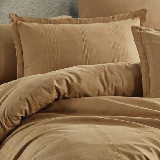 ბამბის ჟაკარის ორთეთრანი თეთრეულის ნაკრები