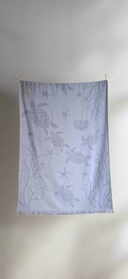 ბამბის ზღვის პირსახოცი 90×160