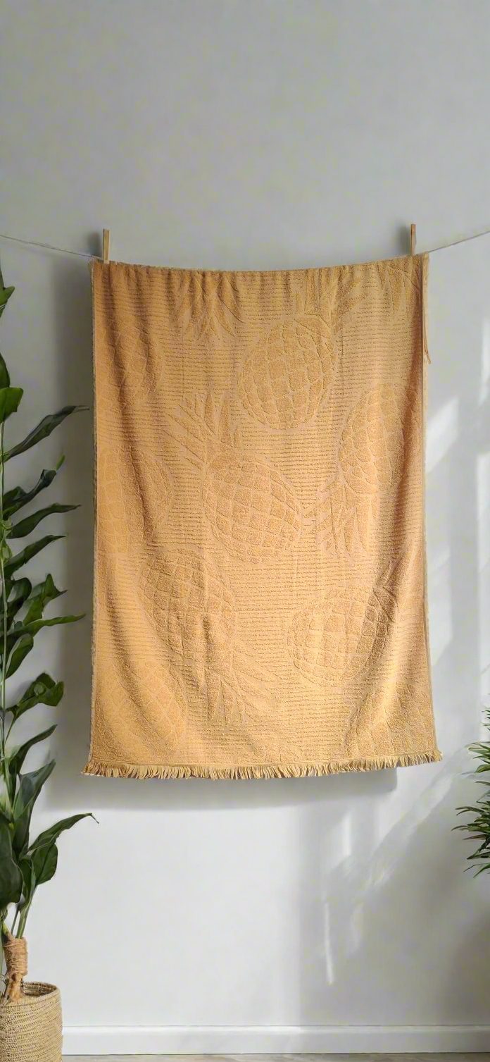 ბამბის ზღვის პირსახოცი 90×160