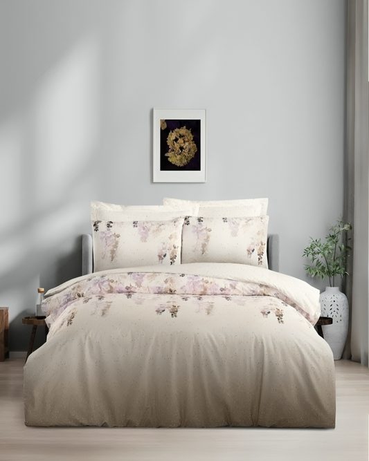 ბამბის ორწანი თეთრეულის ნაკრები დიჯიტალ პრინტით