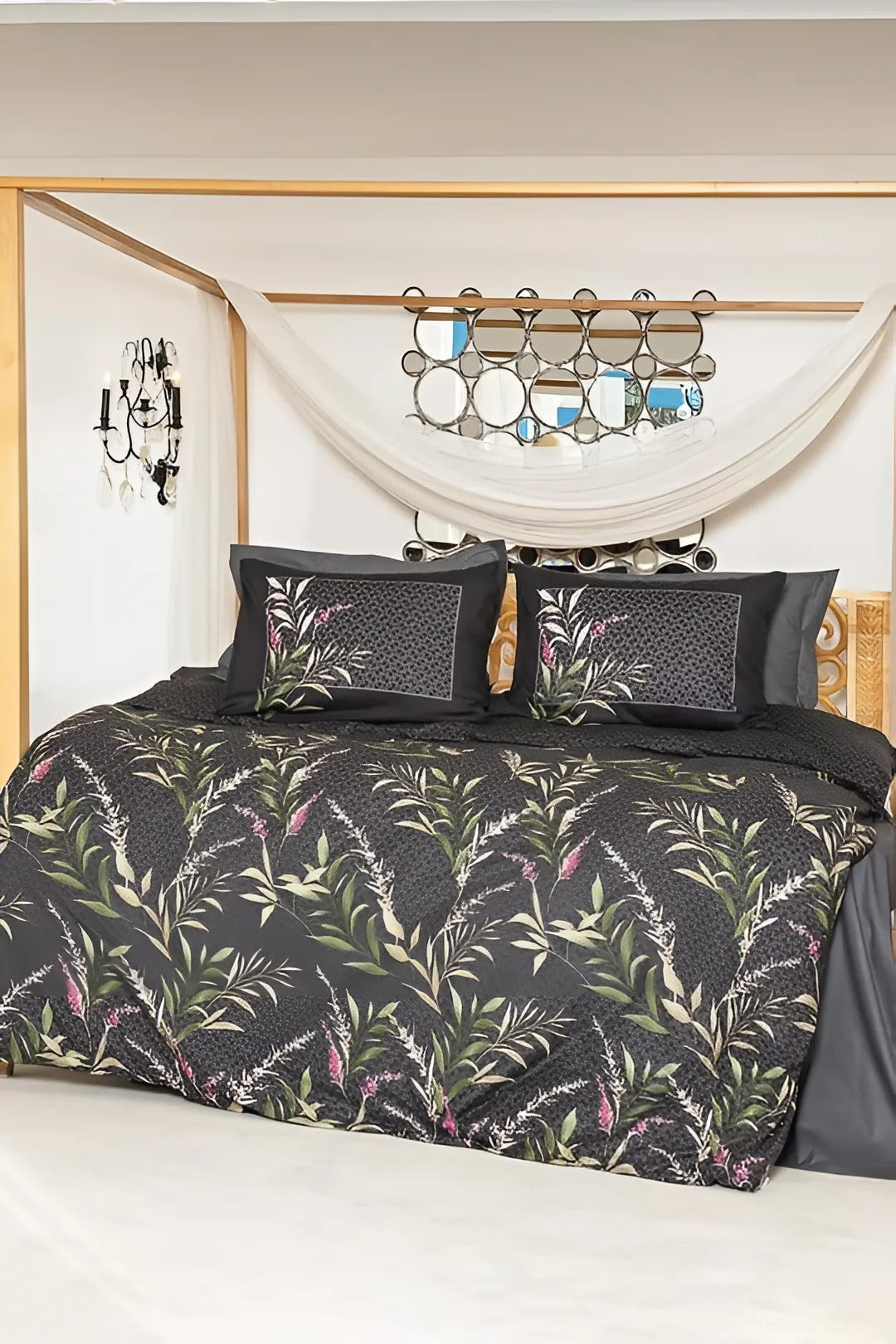 ბამბის ორწანი თეთრეულის ნაკრები დიჯიტალ პრინტით