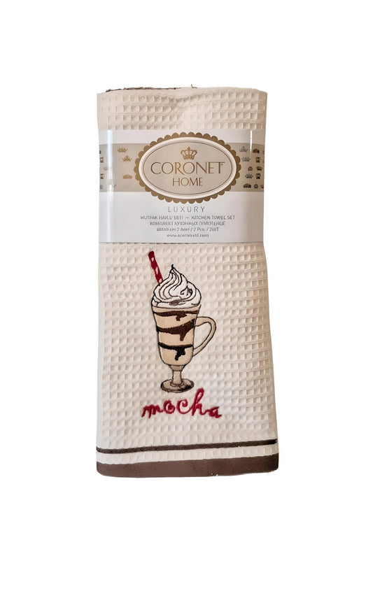 100% ბამბის ჩაის ტილო 40×60 2 ცალი