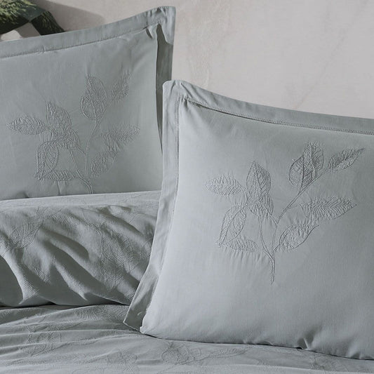 ჟაკარის ორ საწოლიანი თეთრეულის ნაკრები მწვანე