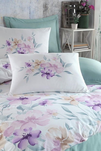 ბამბის ორთეთრიანი თეთრეულის ნაკრები