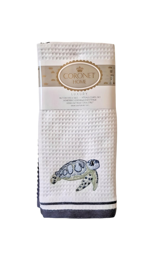 100% ბამბის ჩაის ტილო 40×60 2 ცალი