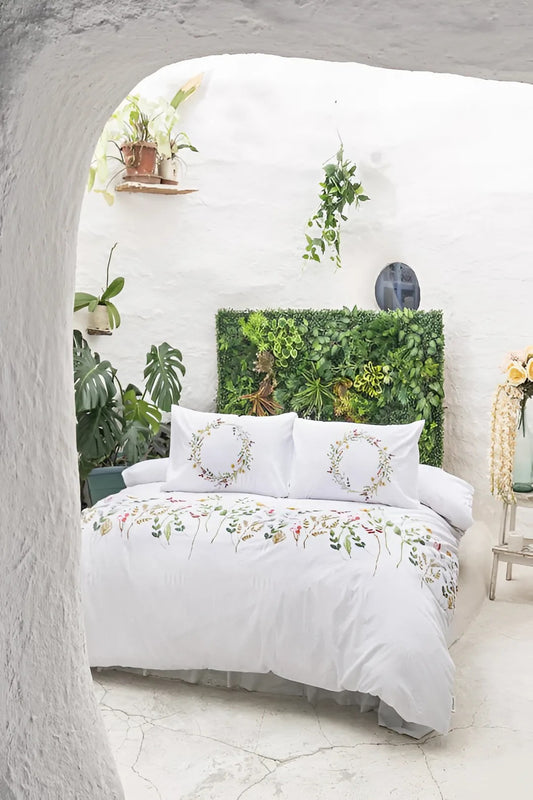 ბამბის ორწანი თეთრეულის ნაკრები დიჯიტალ პრინტით